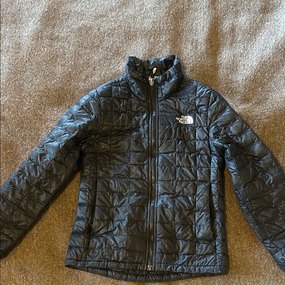 The North Face Kids Quilted Black Puffer Jacket